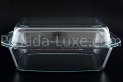 Блюдо для запекания с крышкой 3.2 л Simax (жаропрочное)