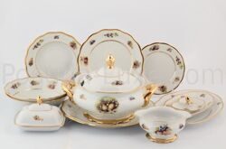 Столовый сервиз на 6 персон Sterne porcelan Фрукты 27 предметов  Аляска