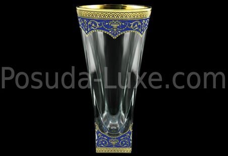 Ваза цветочная 30 см Astra Gold синяя